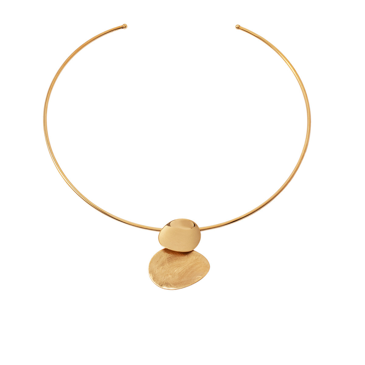 Choker Macar Brillo Rayado